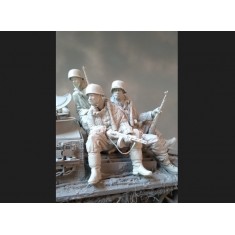 1/16 StuG Tank MG Crews (3 figures)
