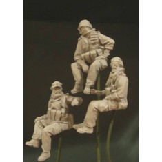 1/35 US Special Forces Humvee Crew in Afghanistan (3 Resin Figures)