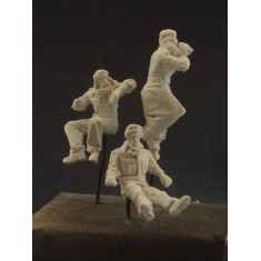 1/35 WWII British LRDG Crew (3 Resin Figures)