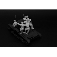 1/35 T-26 Republicana Tank Crew for Hobby Boss kits (6 figures)