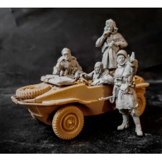 1/35 German Schwimwagen set (4 figures)