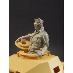 1/24 (75mm) WWII German DAK Tanker (1 Resin Figure)