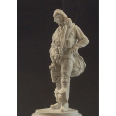 1/24 (75mm) USAAF 15th FG P-51D Mustang Pilot in Iwo Jima 1945 (1 Resin Figure)