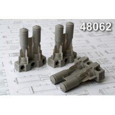 1/48 OFAB-100-120 100kg High-Explosive/Fragmentation Bomb (Set Contains Six Bombs)