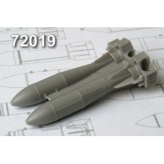1/72 FAB-500 M-62 High-Explosive 500kg Bomb (2pcs)