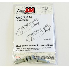 1/72 ODAB-500Pm 500kg Air-Fuel Explosive Bomb (2pcs)