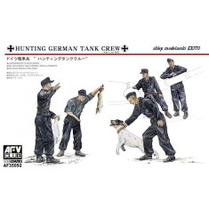 1/35 Hunting Crews 5 Figures with Dog and Rabbits