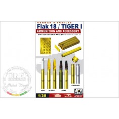 1/35 German 8.8cm/L56 Ammunition & Accessory for Flak 18 &Tiger I