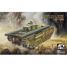 1/35 WWII British Churchill Avre w/Snake Launcher