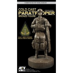 1/9 ROC Army Paratrooper Statue (Cold-Cast Bronze Finish)