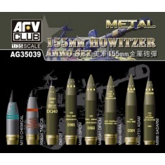 1/35 NATO 155mm Howitzer Ammo Set (Brass)