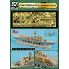 1/700 USN Oliver Hazard Perry Class Frigate Detail Parts for AFV Club #SE70007
