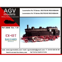 1/35 German Reich Railway Locomotive Vic 75 Series (BR-75)