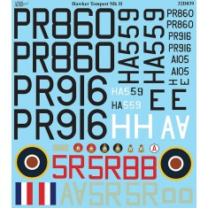 1/32 Hawker Tempest Mk.II/F2 Decal