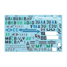 1/48 Stab Messerschmitt Bf-110s Decals