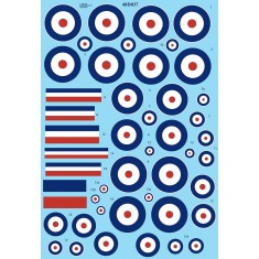 1/48 RFC/RAF Roundels Decal