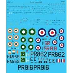 1/48 Hawker Tempest Mk.II Decal
