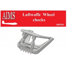 1/48 Luftwaffe Aircraft Wheel Chocks
