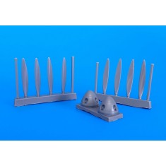 1/48 Ju 88 A-0 8 Spinner/Props for ICM / Special Hobby kits