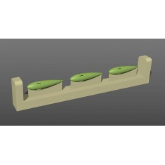 1/48 Cabane Strut Bracing Wire Clamp