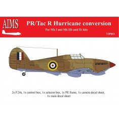 1/72 PR Hawker Hurricane Conversion for Airfix/Arma Hobby/Hasegawa/Hobby 2000