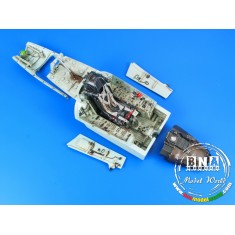 1/32 Su-27 Flanker B Cockpit Set (With Clear Parts) for Trumpeter kit