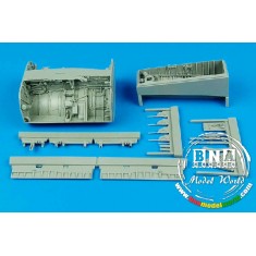 1/32 Vought F-8 Crusader Wheel Bay for Trumpeter kit