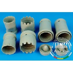 1/32 F-15K Slam Eagle Exhaust Nozzles for Tamiya kit