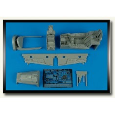 1/32 Vought F-8J Crusader Cockpit Set for Trumpeter kit