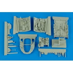 1/32 Mitsubishi A6M5 Zero Fighter Cockpit Set for Tamiya kit