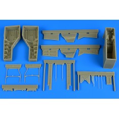 1/32 North American T-28 Trojan Wheel Bay for Kitty Hawk kits