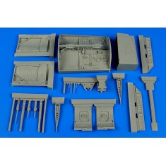1/32 Lockheed F-104A/C Starfighter Wheel Bay for Italeri kits