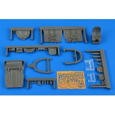 1/32 Macchi Mc.202 Cockpit Set Early Version for Italeri kits