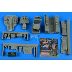 1/32 MiG-21MF Fishbed J Cockpit Set Early for Trumpter kits