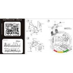 1/48 Hurricane Cockpit Set for Hasegawa kit