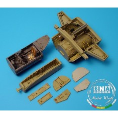 1/48 Messerschmitt Me-262A Schwalbe Wheel Bay &Cockpit Set for Tamiya