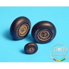 1/48 Bf 110G Wheels + Paint Mask for Monogram kit