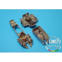1/48 Messerschmitt Me-410A Cockpit Set & Gun Bay for Revell / Monogram