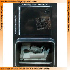 1/48 F-16N Viper Cockpit Set for Hasegawa kit