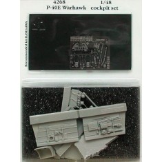 1/48 P-40E Warhawk Cockpit Set for Hasegawa kit