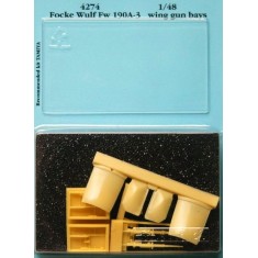 1/48 Focke-Wulf Fw190A-3 Wing Gun Bays for Hasegawa kit