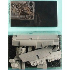 1/48 F-16D Fighting Falcon Cockpit Set for Hasegawa kit