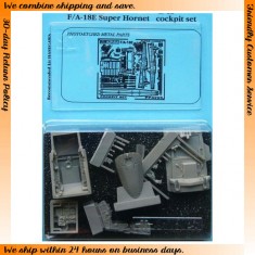 1/48 F/A-18E Super Hornet Cockpit Set for Hasegawa kit
