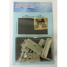 1/48 Dewoitine D.520 Cockpit Set for Tamiya kit