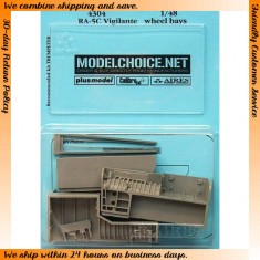 1/48 RA-5C Vigilante Wheel Bay for Trumpeter kit