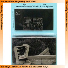 1/48 Bf-109G-14 Cockpit Set for Hasegawa kit
