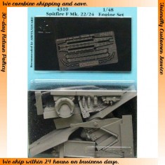 1/48 Spitfire F Mk.22/24 Engine Set for Airfix kit