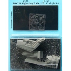 1/48 Lightning F Mk.2/6 Cockpit Set for Airfix kit