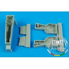 1/48 P-39 Airacobra Wheel Bays for Hasegawa kit