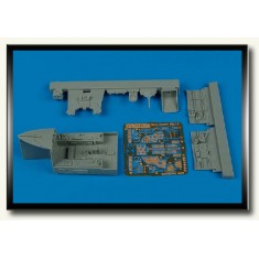 1/48 Sea Fury Cockpit Set for Trumpeter kit
